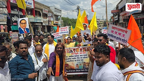 Washim Matang Community Protest