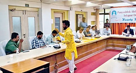 Solapur University: विद्यापीठातील अहिल्यादेवी स्मारक उभारणीचे काम रेंगाळले
