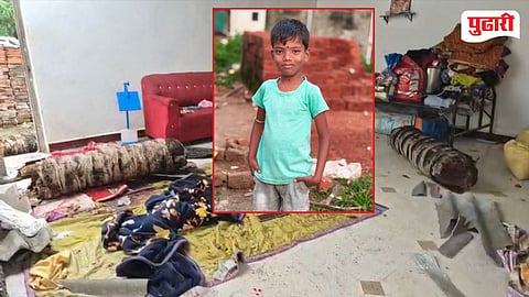 Kolhapur Kagal Boy Killed Mother Injured
