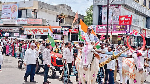 Sangli News: पलूसमध्ये शक्तिपीठविरोधात एल्गार मोर्चा