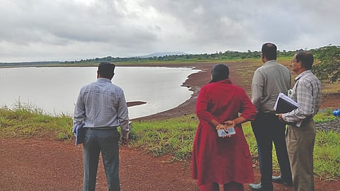 Karnataka News: राकसकोप जलाशयाची पाहणी