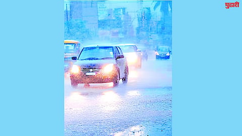 Heavy rain
