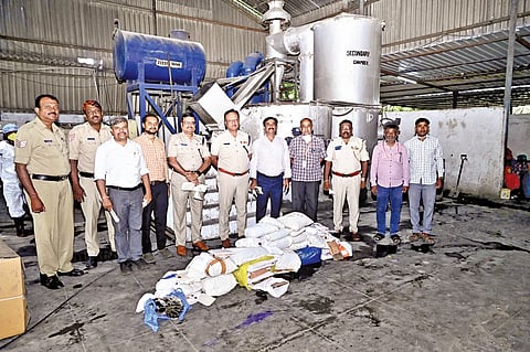Belagavi news:  ६८ लाखांचे अंमली पदार्थ नष्ट 