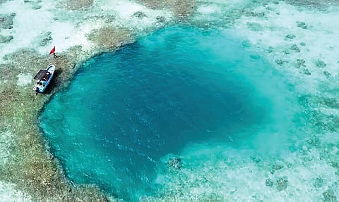 3,200 Year Old Blue Hole |