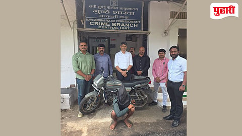 Raigad crime | CCTV फुटेजच्या आधारे चैनस्नॅचिंगचा छडा; एक आरोपी जेरबंद, सोन्याची साखळी, बाईक जप्त