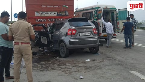 Samruddhi Highway Accident | समृद्धी महामार्गावर भीषण अपघात: चंद्रपूरच्या एकाच कुटुंबातील ५ जणांचा जागीच मृत्यू, 