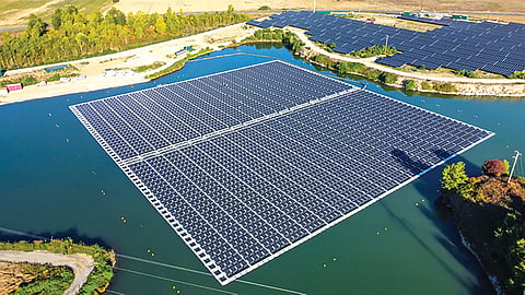 Floating Solar Panels |