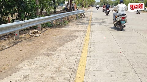 Poor Quality Road Work Jalgaon