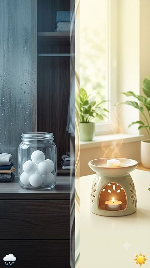 Camphor vs naphthalene balls