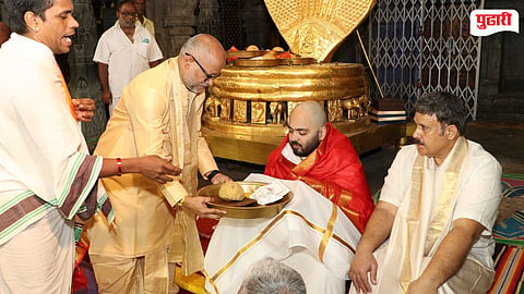 Anant Ambani Tirumala Visit