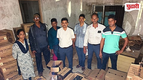 Devgad LCB  Illegal Liquor Seizure