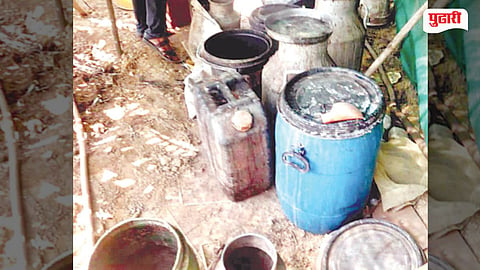 Illegal Liquor Junnar