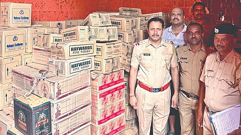 Goa Liquor Seizure |