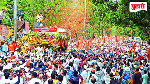 Sant Nivruttinath Palakhi Nashik Welcome | निवृत्तीचा सखा विठ्ठलरूप देखा। निरालंब शिखा गगनोदरीं ।।
