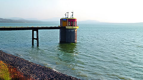 Gangapur Dam water storage