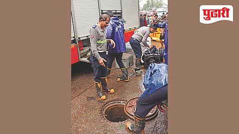 Open Manhole Accident