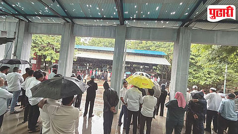 Kothrud Shastrinagar Crematorium Roof Leak