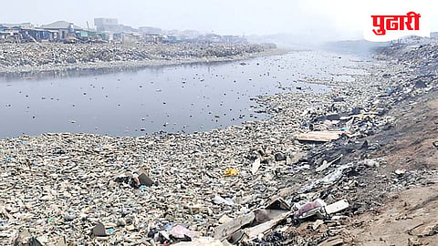 River water pollution