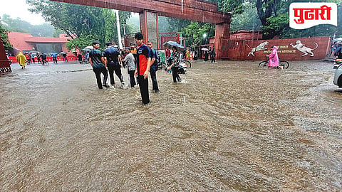 Thane heavy rain