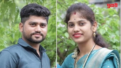 Wife Shot At Loha  Nanded 