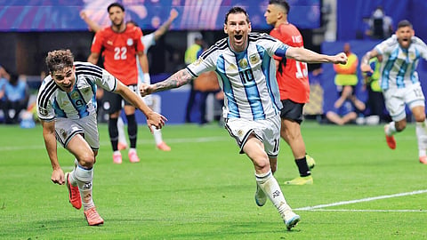 FIFA World Cup 2026 | १३ मिनिटांत ३ गोल अन्‌ इजिप्‍तच्‍या जबड्यातून खेचून आणली विजयश्री; अटलांटात अर्जेंटिनाचे वादळ!