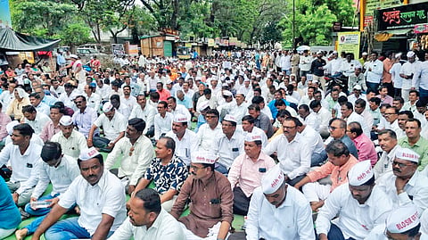 Teachers Protest: आम्‍हाला टीईटी; तुम्‍हाला गुवाहाटी
