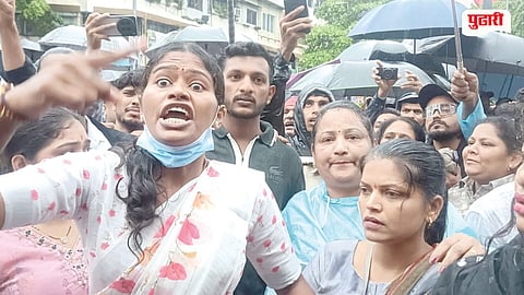 Navi Mumbai Airport Name Protest
