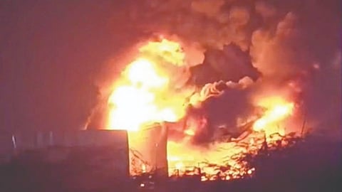 Miraj Tanker Fire