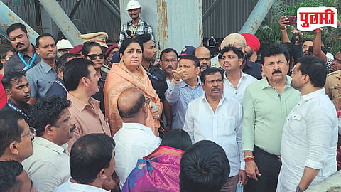 Sunetra Pawar Moshi Accident