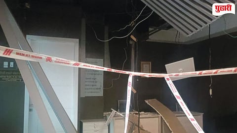 BMC Office Ceiling Collapse