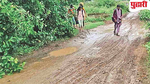 Jafrabad road condition