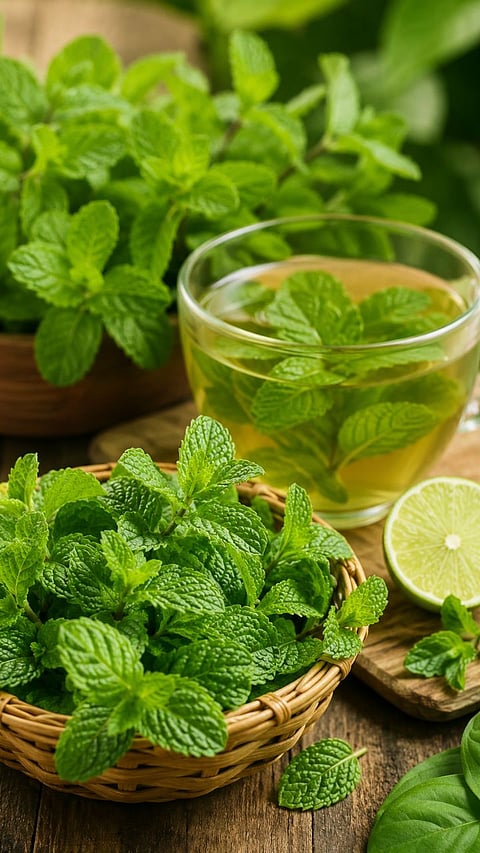 Pudina Health Benefits | "अँटिऑक्सिडंट्स आणि व्हिटॅमिन C चा उत्तम स्रोत! आरोग्यासाठी अमृत ठरू शकते ही साधी किचन हर्ब"