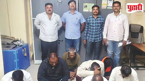 Ahilyanagar Gambling Den Raid