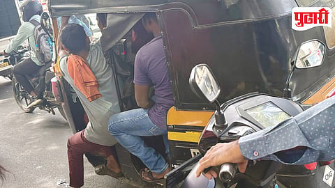 Auto Rickshaw Overloading