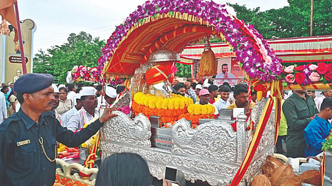 Ashadhi Wari: संत गजानन महाराज पालखीचे जिल्ह्यात जल्लोषात स्वागत