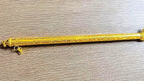Lord Krishna Gold Flute | 