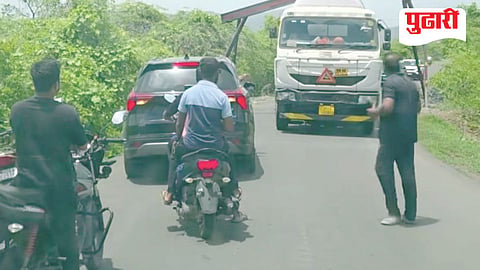Raigad traffic disruption