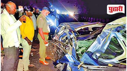 Hingoli road accident