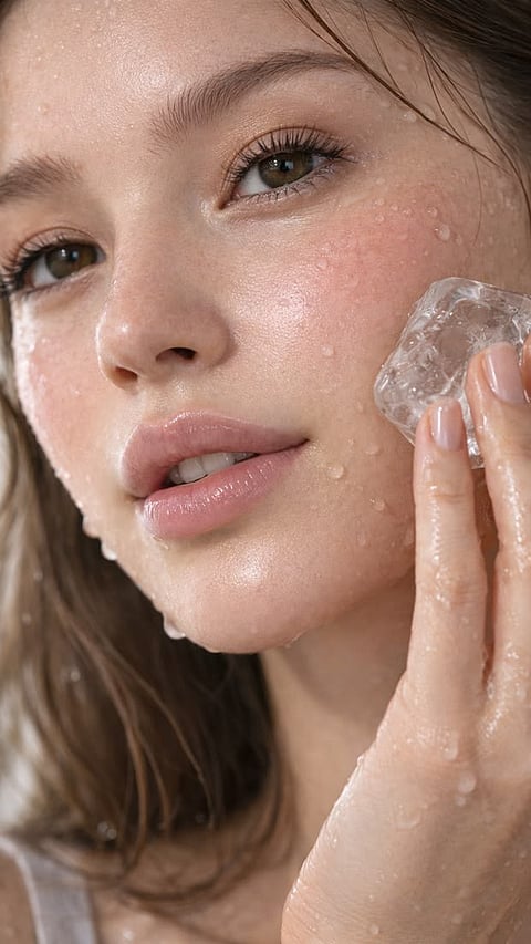 रोज चेहऱ्यावर बर्फाने मसाज केल्यास काय होते?
