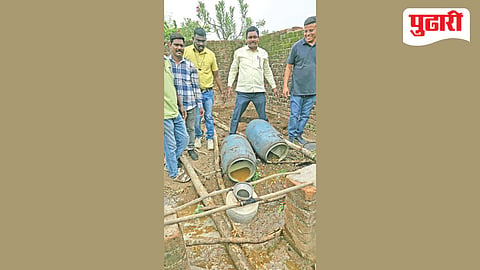 Illegal liquor raid Nanded