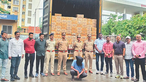 Liquor Seized