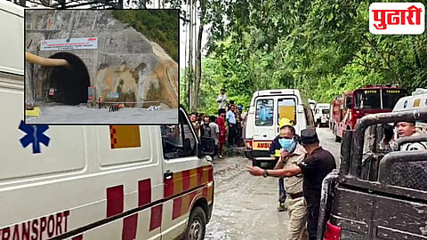 Sikkim tunnel landslide