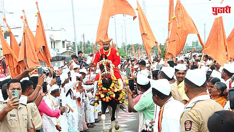 Sant Tukaram Maharaj Palkhi Ringan Malinagar