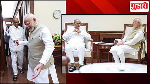 Sharad Pawar meets PM Modi