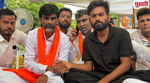 CJP Protest Manoj Jarange Patil Warns Protesters Targets Government Over Agitation