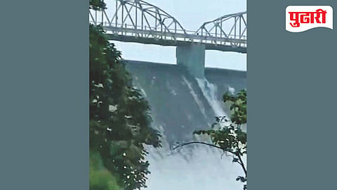 Tansa Lake overflows