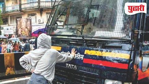 Student protest Mumbai