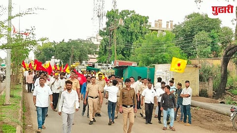 मातंग समाजाने काढलेला मोर्चा 