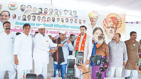 MLA Ravindra Chavan: भाडळे-नलवडेवाडीत कृष्णामाईचे पाणी खळाळणार 