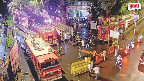 Byculla Police Station Fire